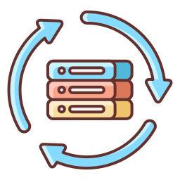 Data processing icon