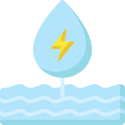 Hydro power icon