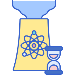 Énergie atomique Icône