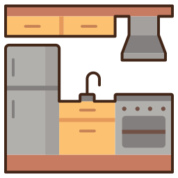 Kitchen furniture icon