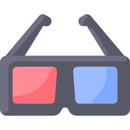 3d glasses icon