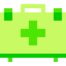 First aid kit icon