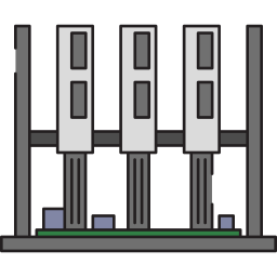 hardware de mineração Ícone