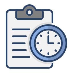 Time sheet icon