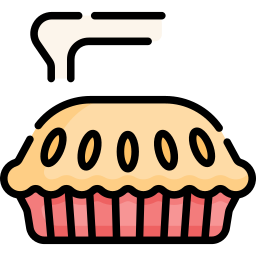 Apple pie icon