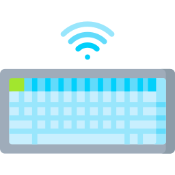 Wireless keyboard icon