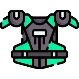 Chest guard icon