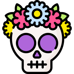 Day of the dead icon