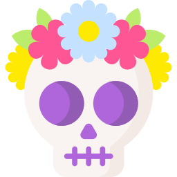 Day of the dead icon