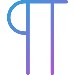 pilcrow Ícone