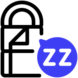 Sleeping bag icon