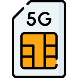 carte sim Icône