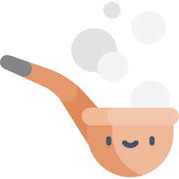 Smoking pipe icon