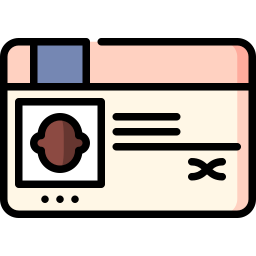 Drivers license icon