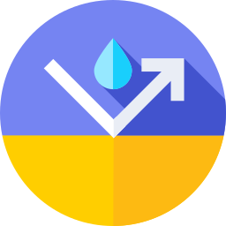 Waterproof fabric icon