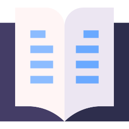 Reading book icon