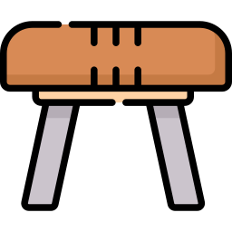 Vaulting horse icon