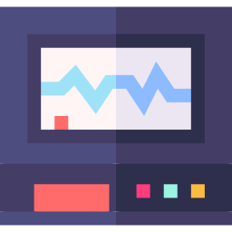 elektrocardiogram icoon