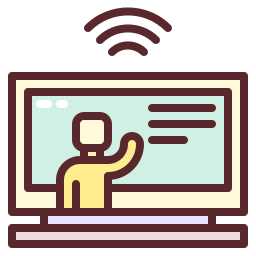 Online learning icon