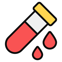 Blood test icon