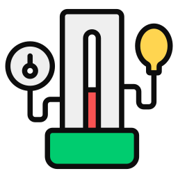 Blood pressure meter icon