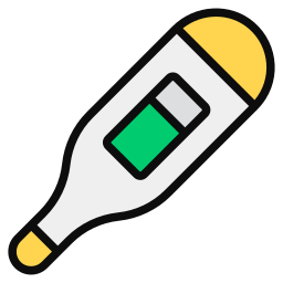 Thermometer gun icon