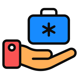 First aid kit icon