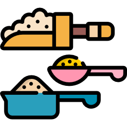 Measuring spoons icon