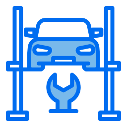 Car lifter icon