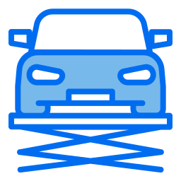 Car lifter icon