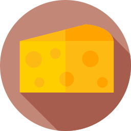 fromage Icône