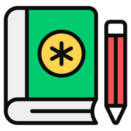 Medical book icon