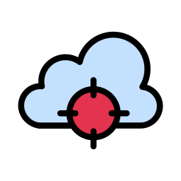 Cloud storage icon