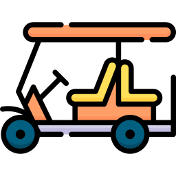 Golf cart icon