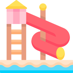 Water slide icon