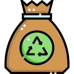 Recycle bag icon