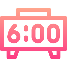 Digital clock icon