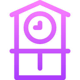 Cuckoo clock icon