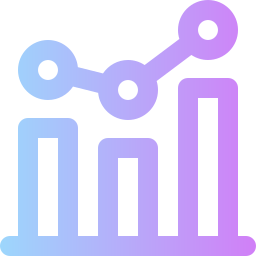 diagramme à bandes Icône