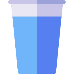 Plastic cup icon