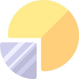 diagramme circulaire Icône