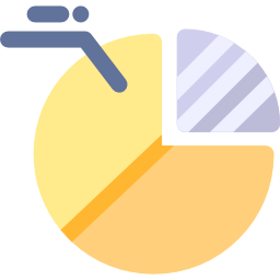 diagramme circulaire Icône
