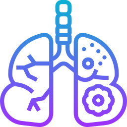 cancro ai polmoni icona