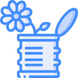 Flower pot icon