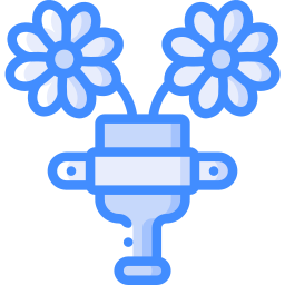 Flower pot icon