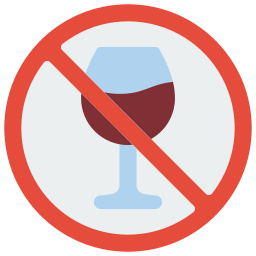 No alcohol icon