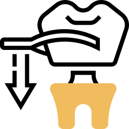 Dental crown icon