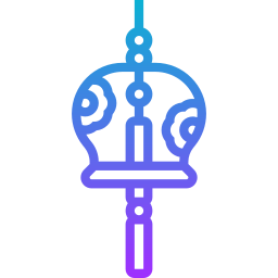 Wind bell icon