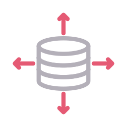 data overdracht icoon