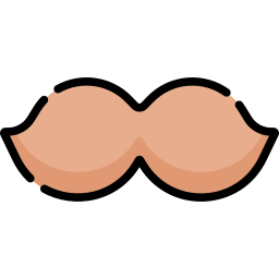 moustache Icône